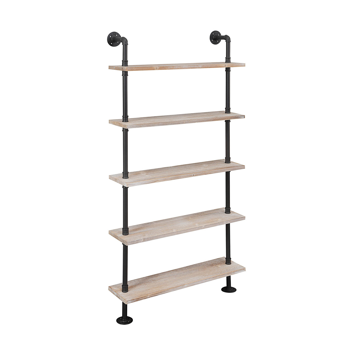 4D Concepts Claremont 5-Tier Industrial Piping Shelf Unit
