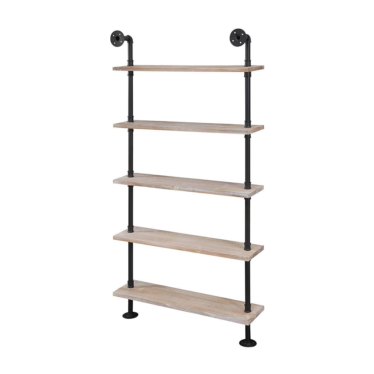 4D Concepts Claremont 5-Tier Industrial Piping Shelf Unit