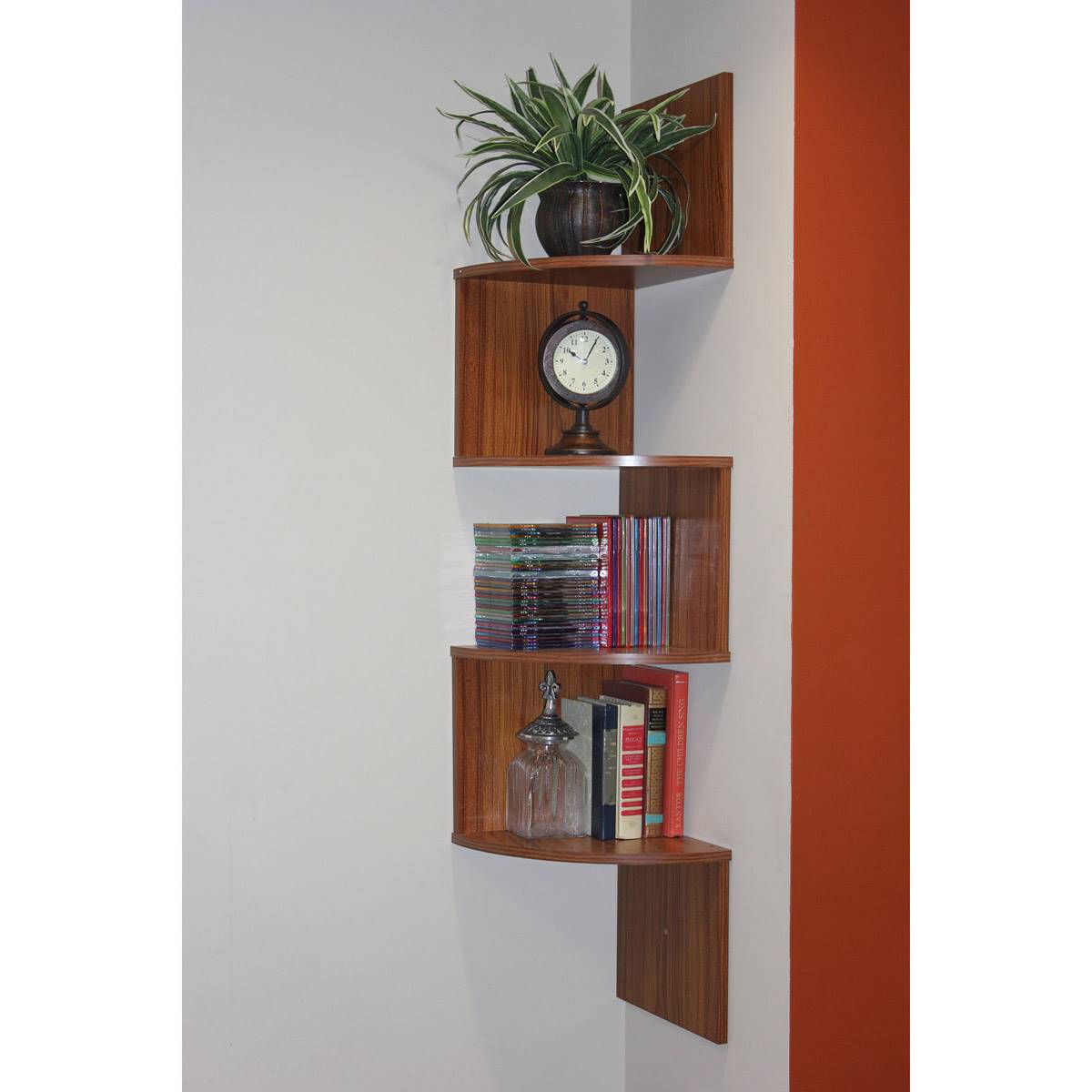 4D Concepts Hanging Corner Storage Shelf
