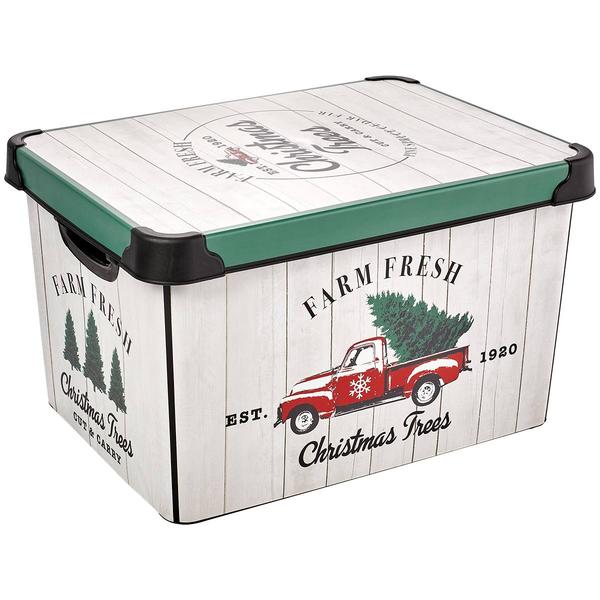 Farm Fresh Christmas Trees Storage Tote
