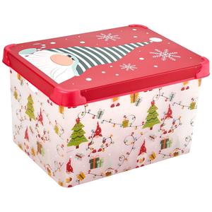 Happy Gnomes Translucent Storage Tote
