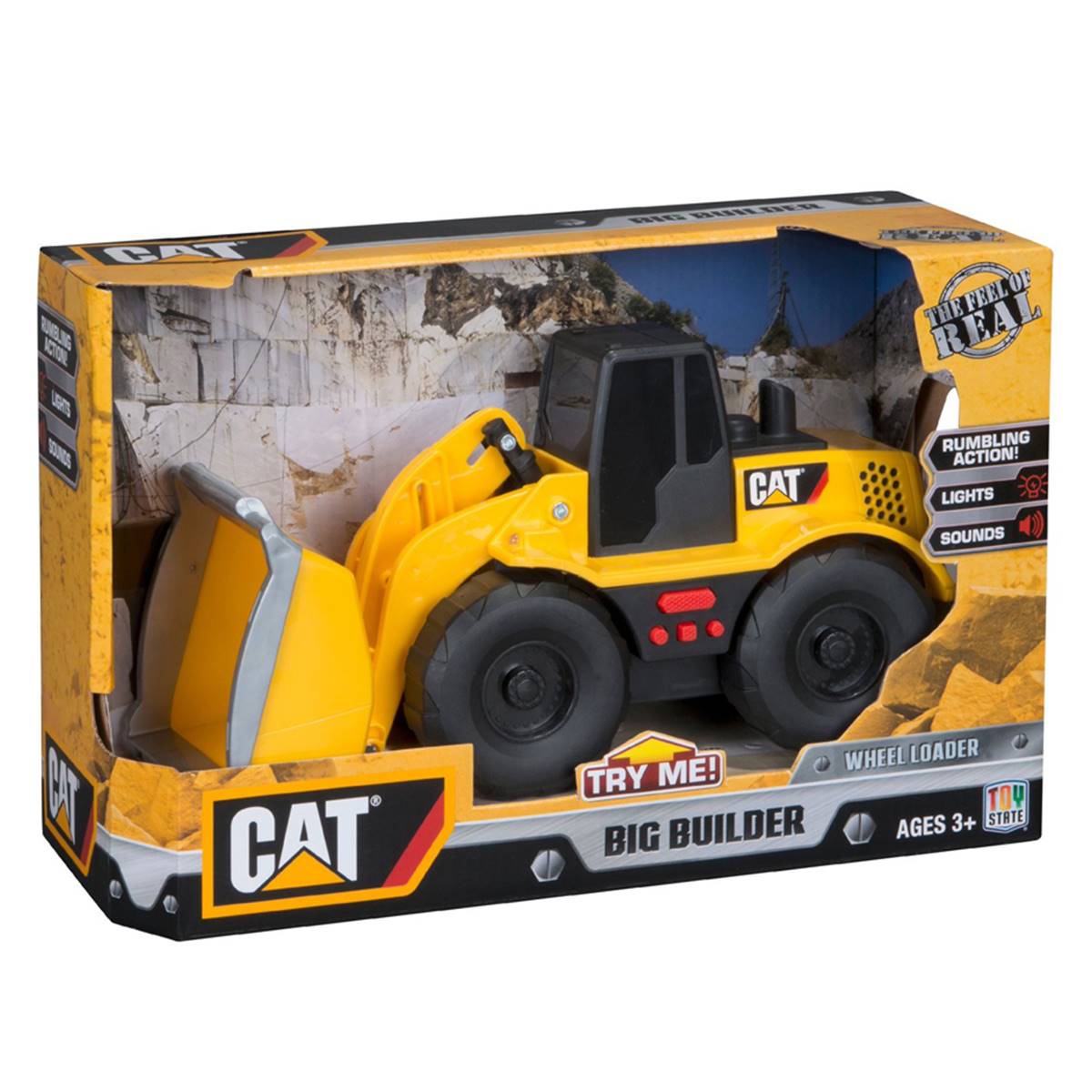 Toy State Big Builder Cat Wheel Loader