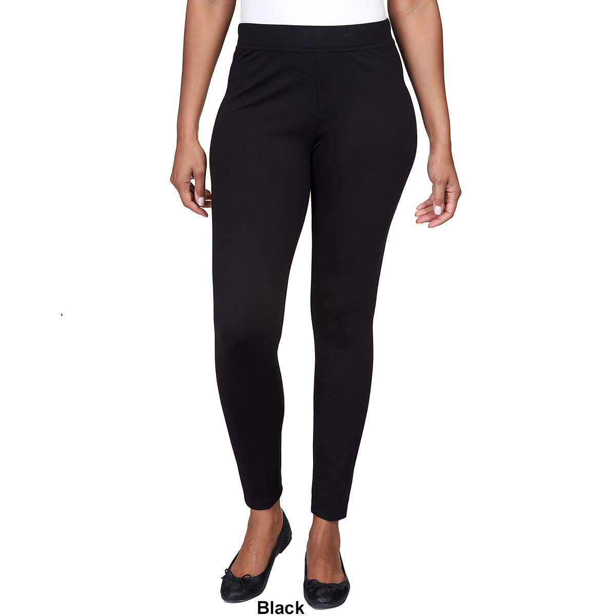 Plus Size Skye's The Limit Essentials Zipper Hem Capri Leggings