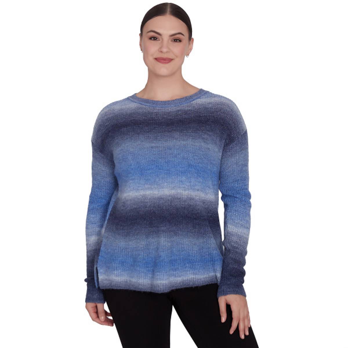 Womens Skye's The Limit Fashion Essentials Shaker Stitch Sweater