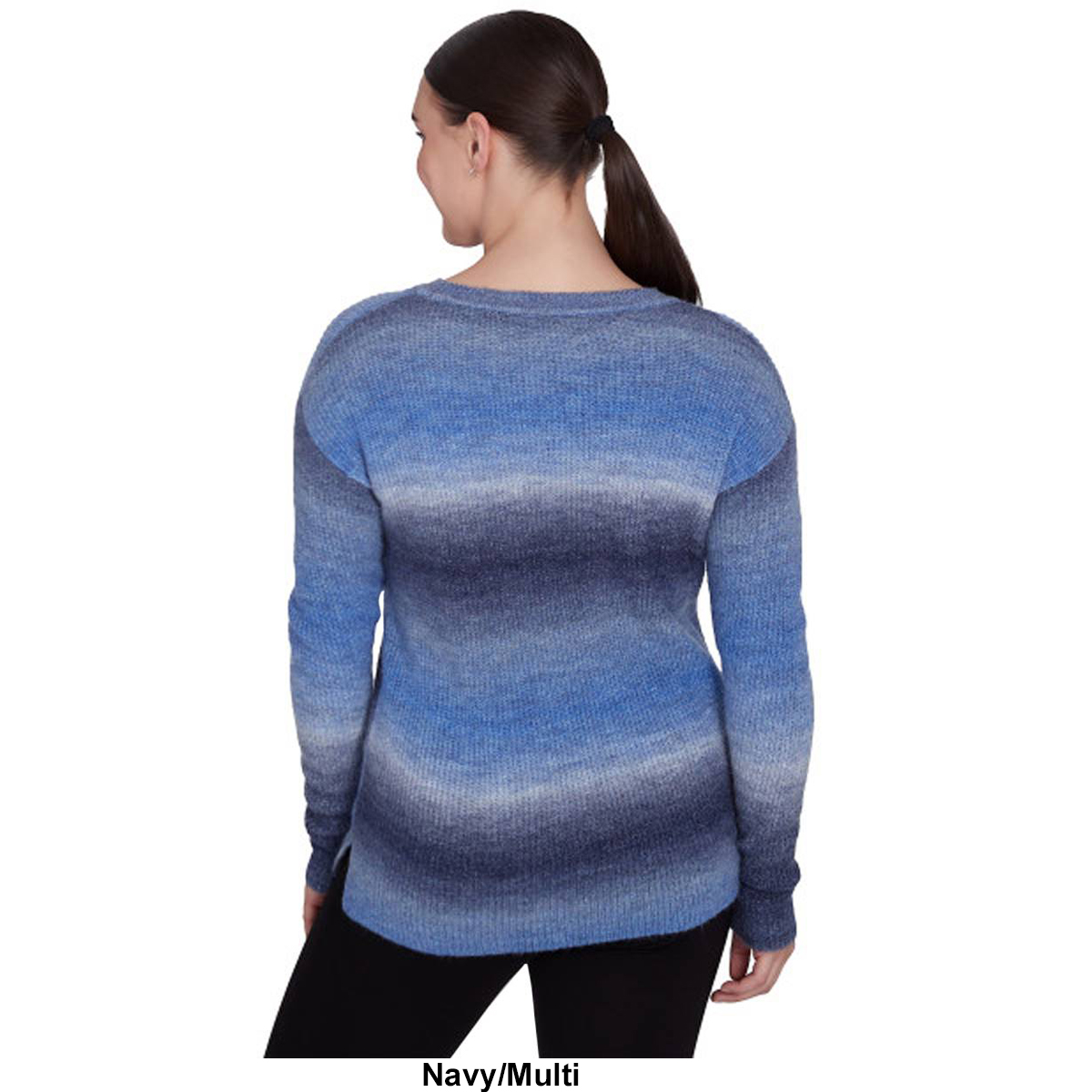 Womens Skye's The Limit Fashion Essentials Shaker Stitch Sweater