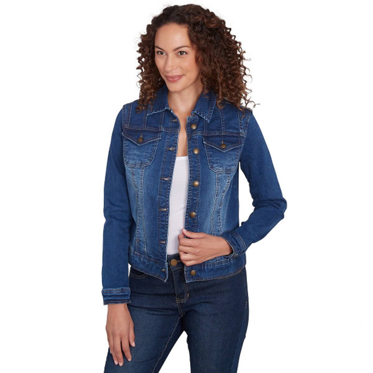 Plus Size Skye's The Limit Essentials Denim Jacket