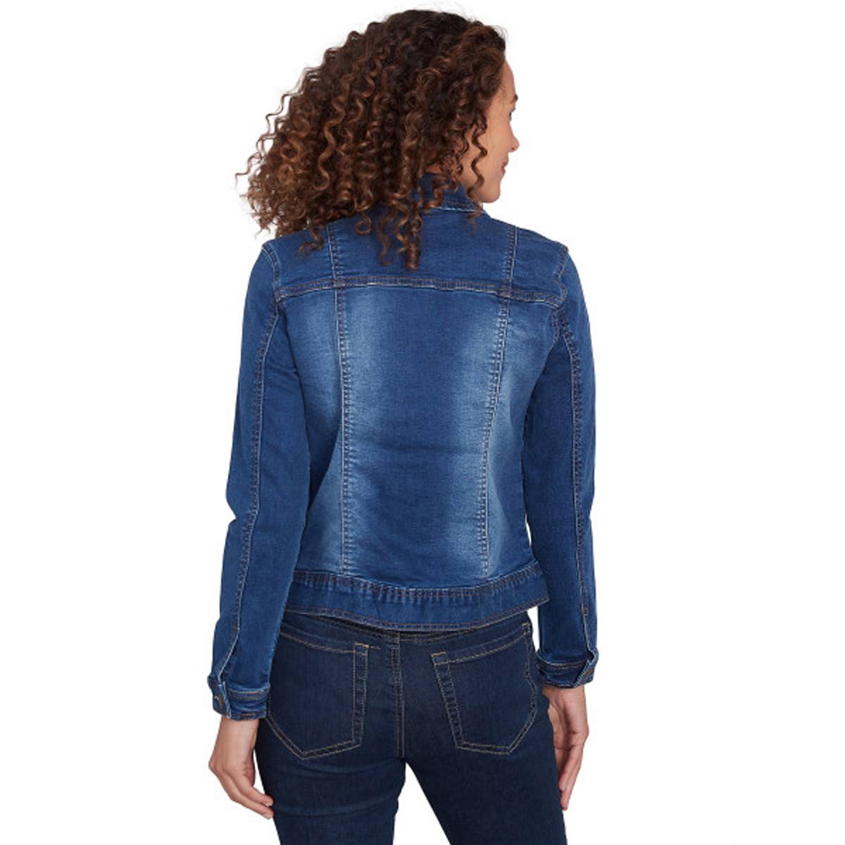 Plus Size Skye's The Limit Essentials Denim Jacket