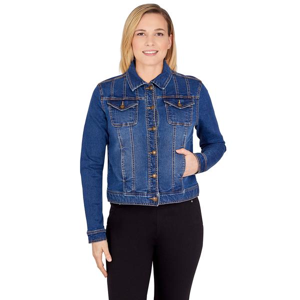 Womens Skye's The Limit Essentials Denim Jacket with Pockets