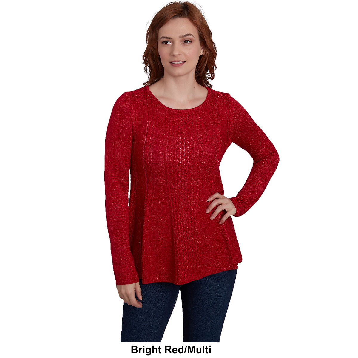 Womens Skye's The Limit Fashion Essentials Fit & Flare Sweater