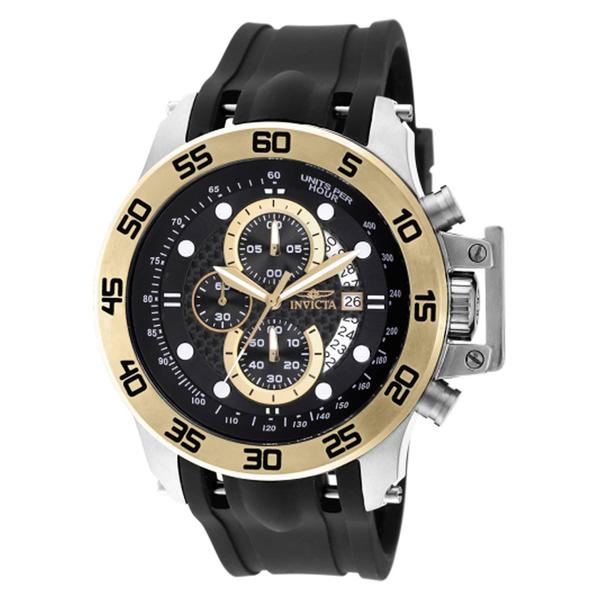 Mens Invicta I-Force 51mm Black Band VR33 Quartz Watch - 19253