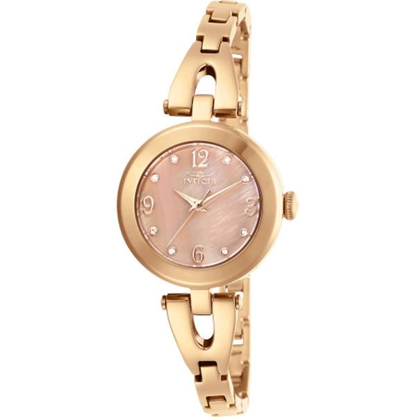 Womens INVICTA Rose Gold Quartz Watch & Bracelet Set - 29334 alternate view