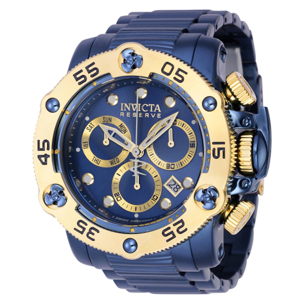 Mens Invicta Reserve 52.5mm Z60 Quartz Watch - 38701