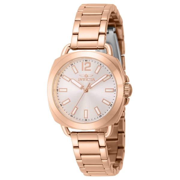 Womens Invicta Wildflower Rose Gold Quartz 3-Hand Watch - 46347