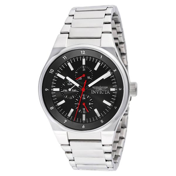 Mens Invicta Racing Black Dial Quartz Watch - 47547