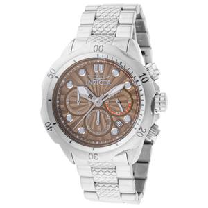 Mens Invicta Racing Orange/Khaki Dial Quartz Watch - 47751