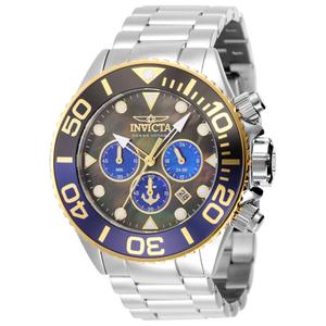 Mens Invicta Ocean Voyage Black Subdial Quartz Watch - 48599