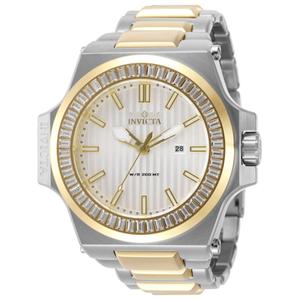 Mens Invicta Akula Two-Tone Dial Quartz Watch - 49134