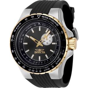 Mens Invicta Aviator Gunmetal Dial Quartz Watch - 49718
