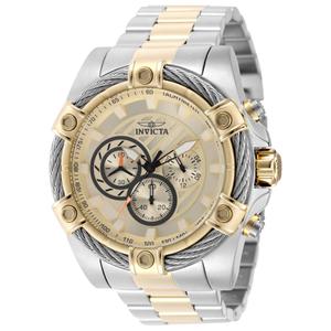 Mens Invicta Bolt Gold Dial Quartz Watch - 49747