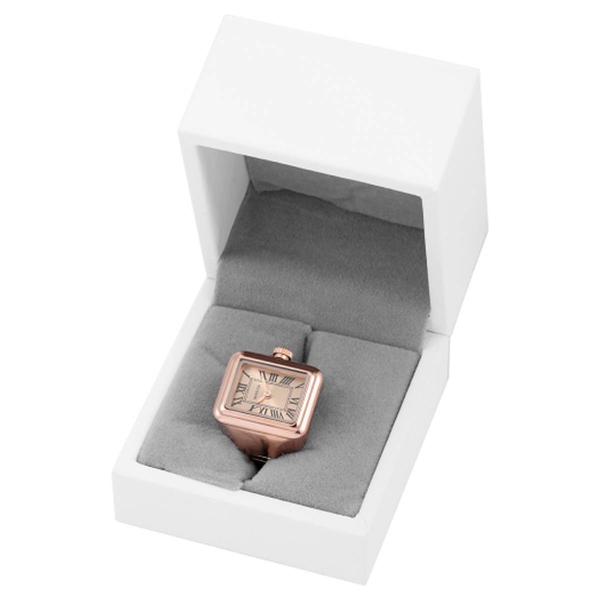 Womens Invicta Rose Gold-Tone Mini Ring Watch - 49896