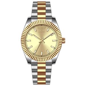 Mens Invicta Specialty Steel Gold Dial Quartz Watch - 69009