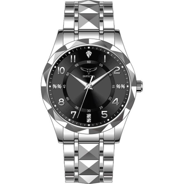 Mens Invicta Specialty Black Dial Quartz Watch - 69027