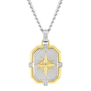 Mens Gentlemen's Classics(tm) Lab-Grown Diamond Pendant Necklace