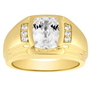 Mens Gentlemen's Classics(tm) Created White Sapphire Ring