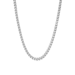 Mens Gentlemen's Classics(tm) Stainless Steel Franco Chain Necklace