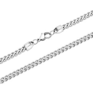 Mens Gentlemen's Classics(tm) Stainless Steel Franco Chain Necklace alternate view