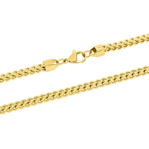 Mens Gentlemen's Classics(tm) Stainless Steel Franco Chain Necklace alternate view