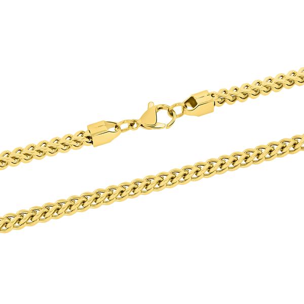 Mens Gentlemen's Classics(tm) Stainless Steel Franco Chain Necklace alternate view