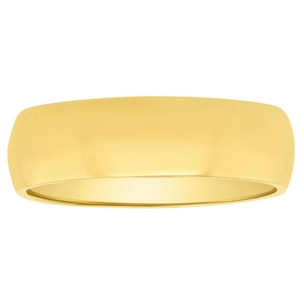 Mens Endless Affection(tm) Gold Vermeil Polished 4mm Wedding Band