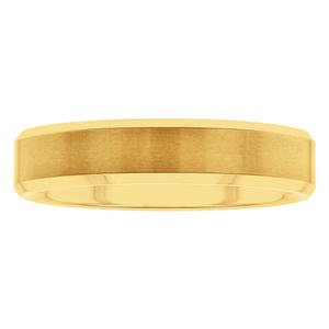 Mens Endless Affection(tm) Gold-Tone Tungsten Wedding Band