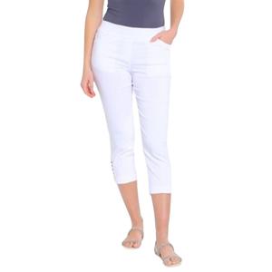 Petite Multiples Pull On Ladder Hem Capris
