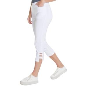 Petite Multiples Pull On Ladder Hem Capris alternate view