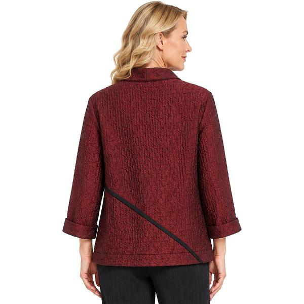Petite Ali Miles Textured Button Front Structured Jacket alternate view