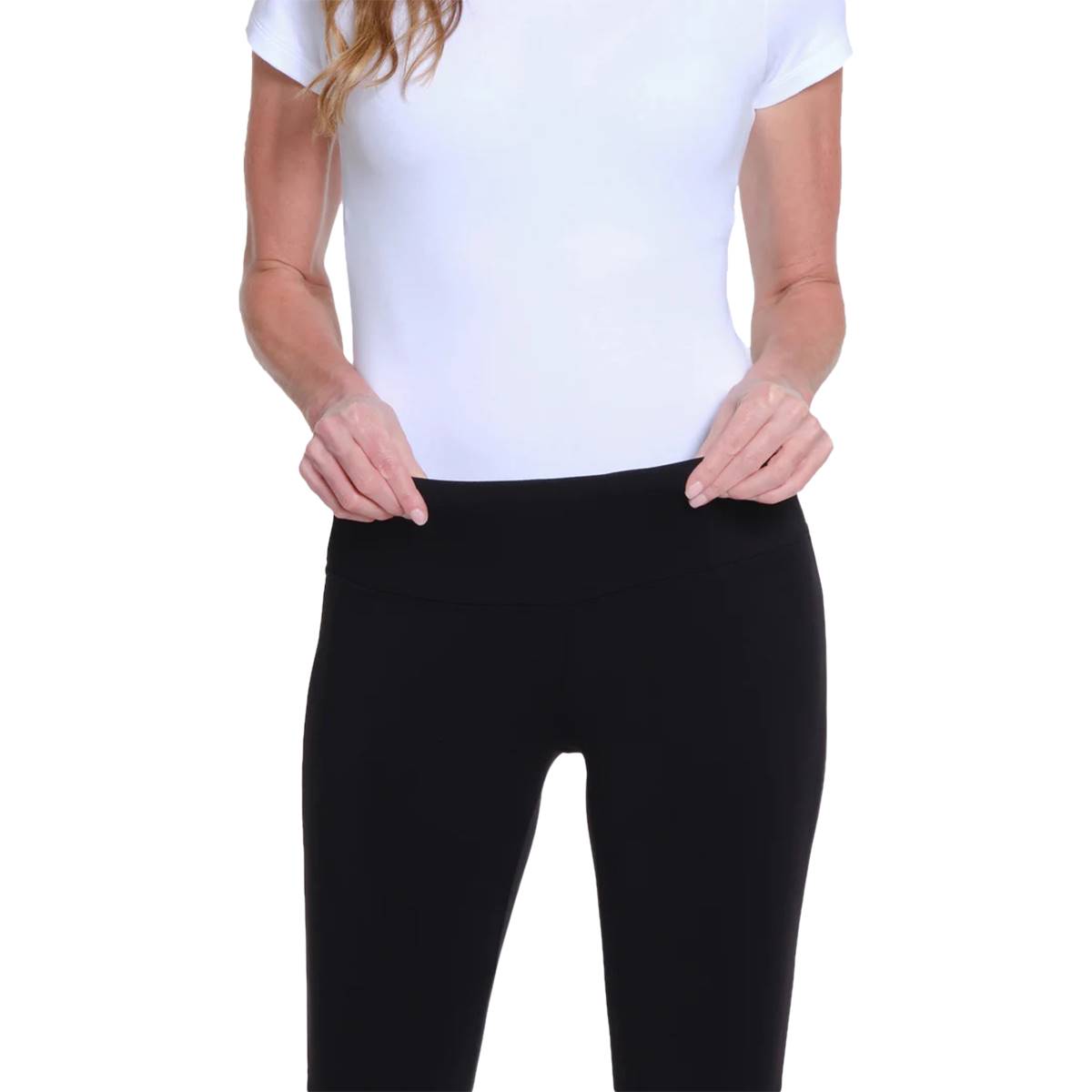 Womens Multiples Pull On Flare Leg Ponte Pants