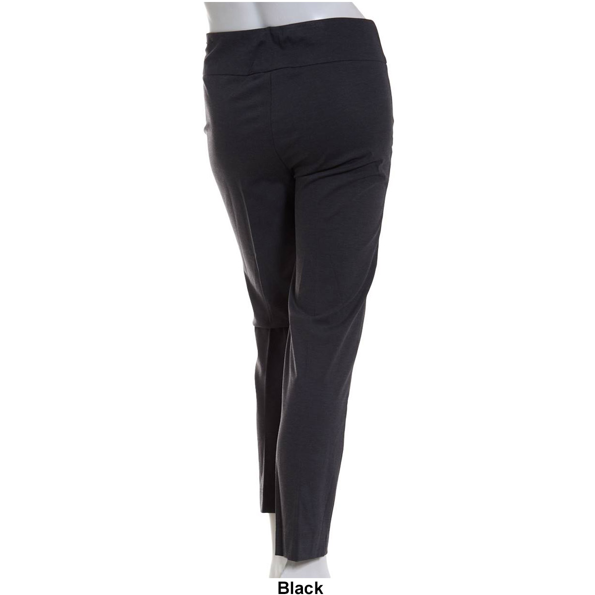 Womens Multiples Ease-Y-Fit Wide Tummy Panel Band Ankle Pants