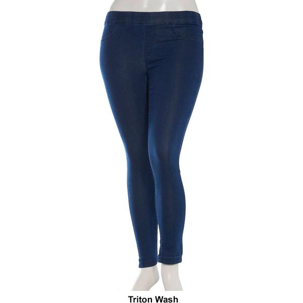 Petite Erika Joey Knit Denim Pants alternate view