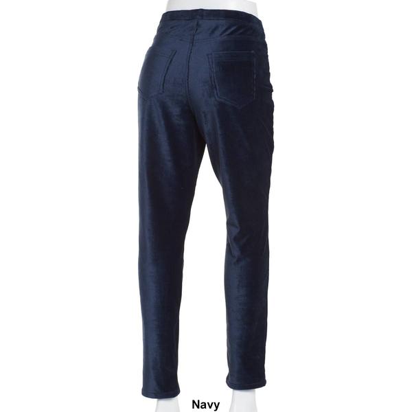 Womens da-sh Solid Corduroy Pull On Pants alternate view