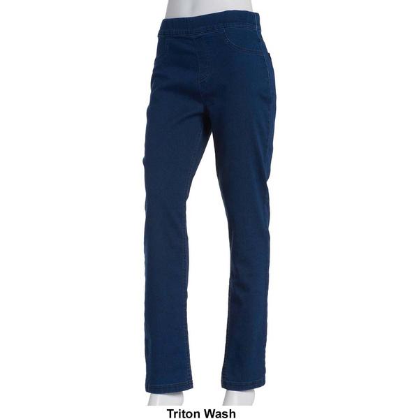 Womens Erika Joey Knit Denim Pants alternate view