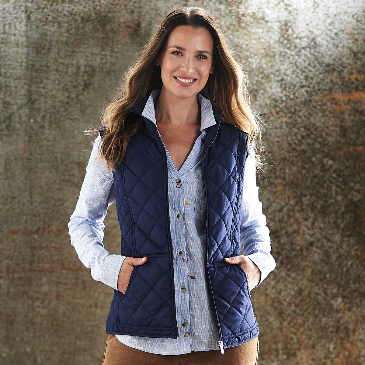 Petite Erika Cassie Quilted Vest