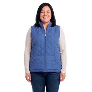 Plus Size Erika Solid Quilted Vest