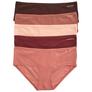 Womens Danskin 5pk. Microfiber Hipster Panties DS3417-5PKF