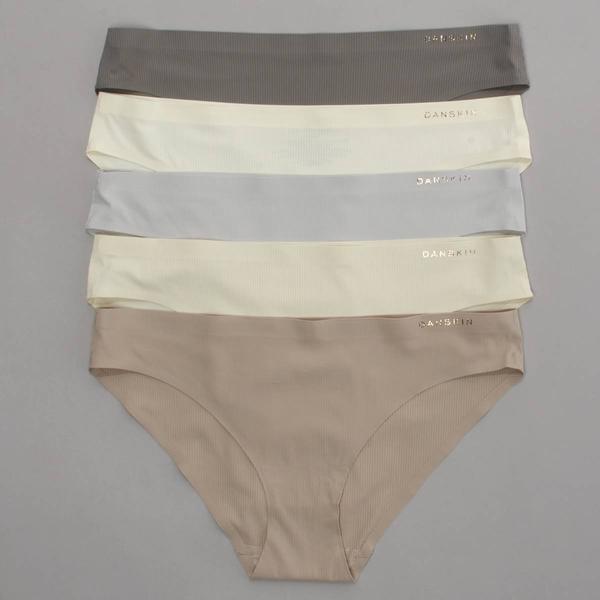 Womens Danskin 5pk. Micro Ribbed Bikini Panties DS3469-5PKAC alternate view