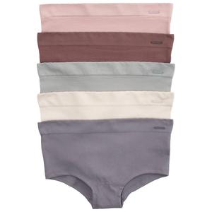 Womens Danskin 5pk Seamless Hipster Panties w/ Rib DS3623-5PKE alternate view