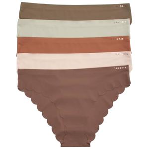 Womens Danskin 5pk. Laser Microfiber Bikini Panties - DS3668-5PKM