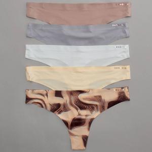 Womens Danskin 5pk Sheen Thong Panties- DS7738-5PKC alternate view