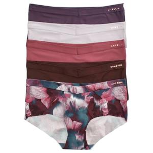 Womens Danskin 5Pk Boyshort Panties with V Waistband DS8407-5PKH alternate view